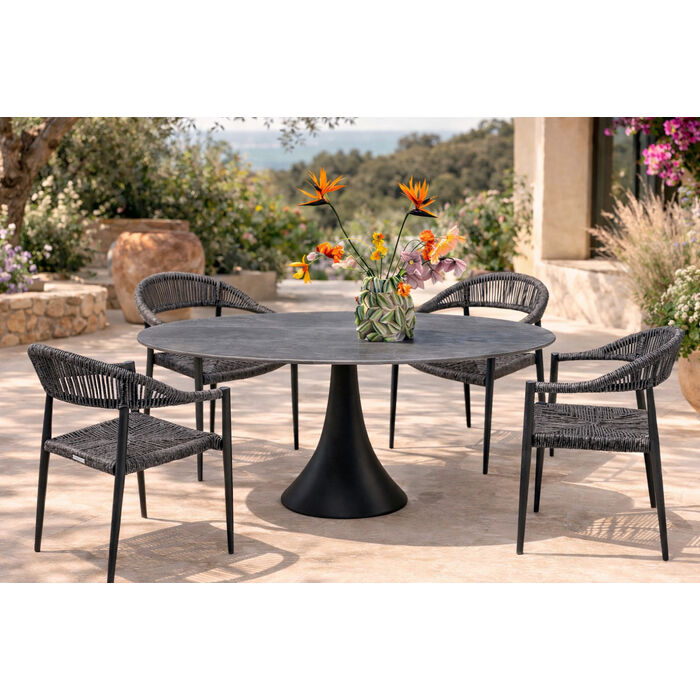 Gartenset Palma Possibilita 180cm Grey (5/part)