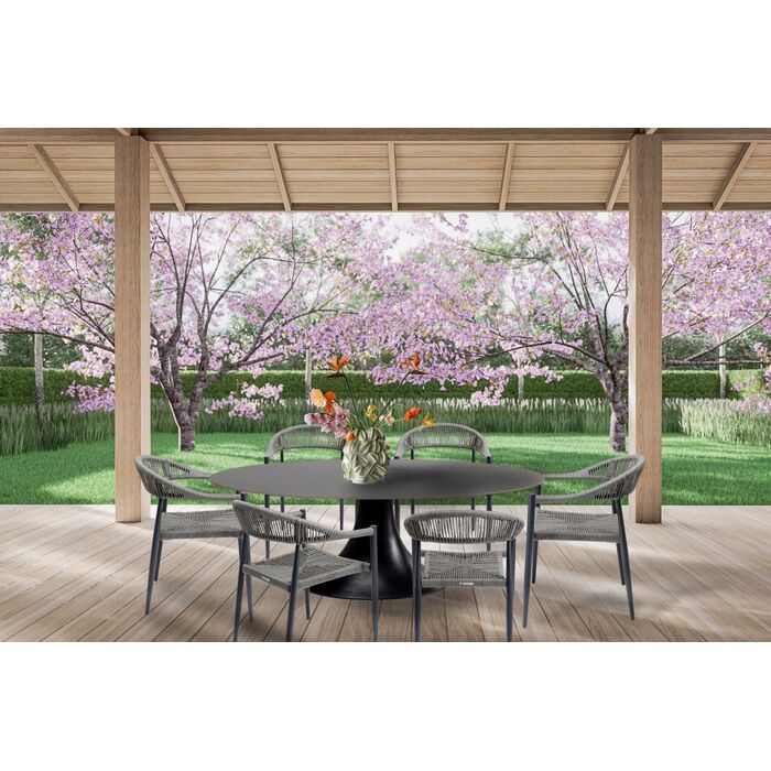 Garden Set Palma Possibilita 220cm Grey (7/part)