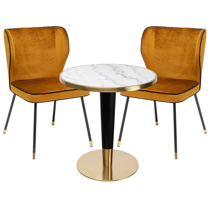 Dining Group Amalia Gold (3/part)