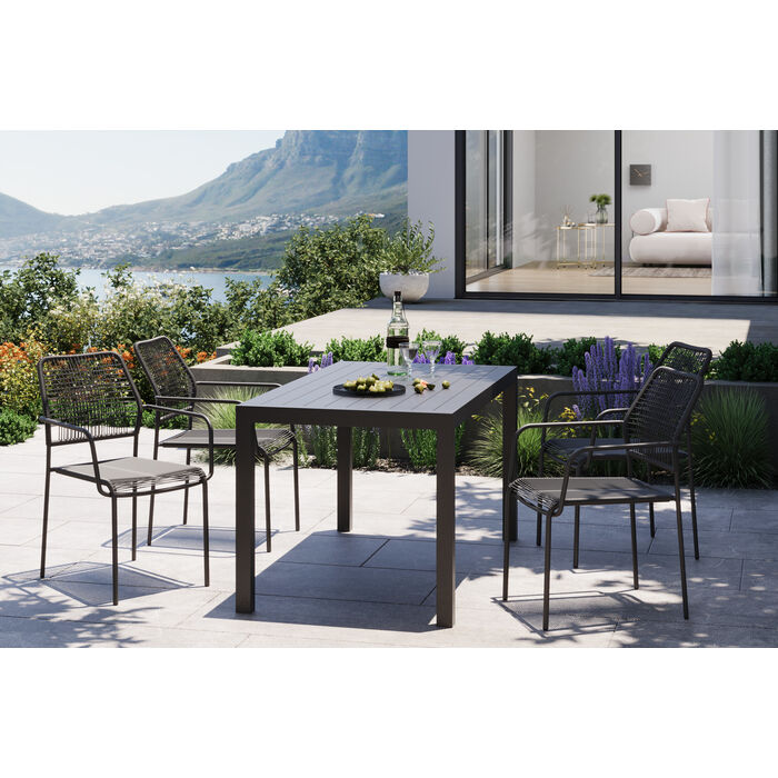 Garden Set Madagascar Black (5/part)