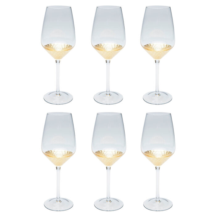 White Wine Glass Gobi (6/Set)