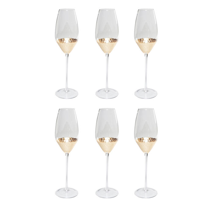Champagne Glass Gobi (6/Set)
