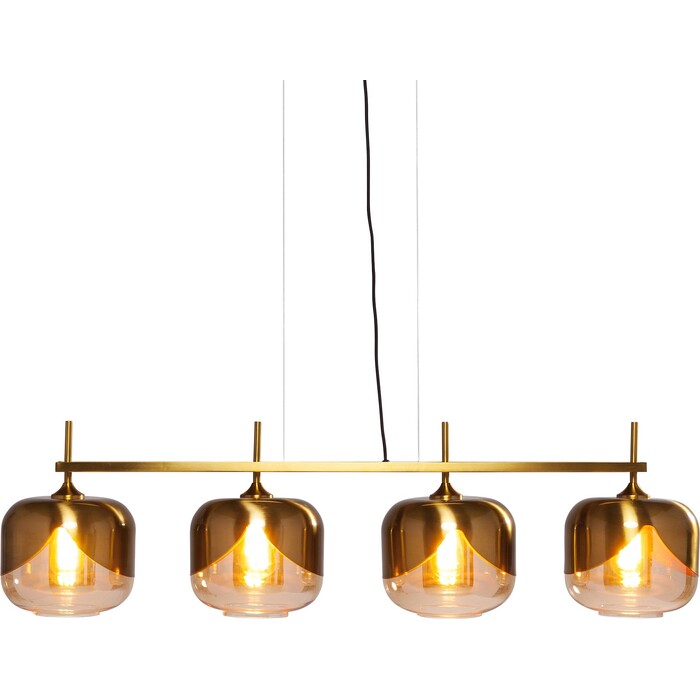 Hanging Lamp Golden Goblet Quattro 129cm