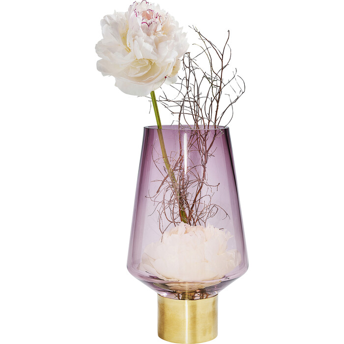 Vase Noble Ring violet 26cm