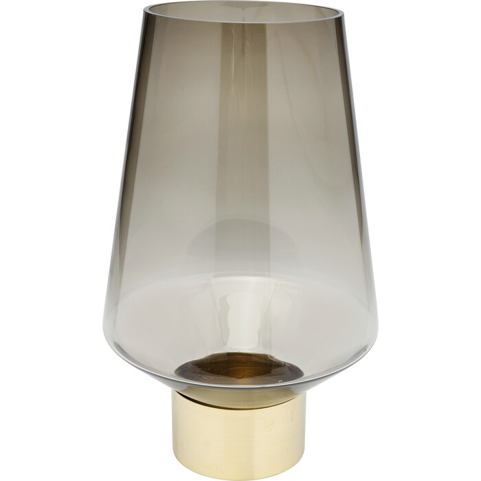 Vase Noble Ring marron 40cm