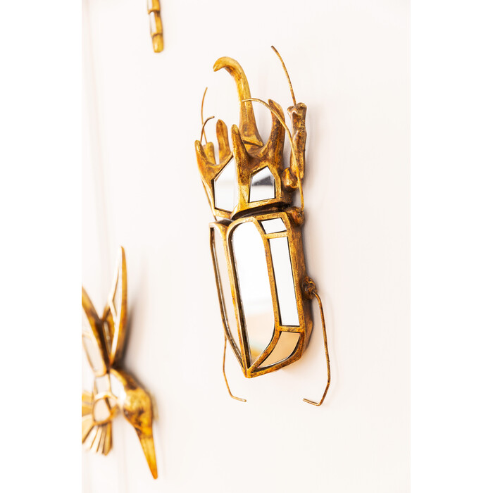 [51221] Wall Object Beetle Mirror 25x39cm - 1