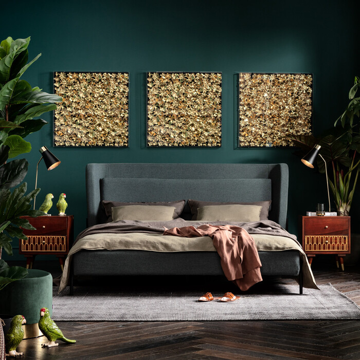 [51441] Imagine obiect Floare de aur 80x80cm - 2