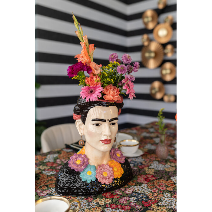 [51541] Vase Style Muse Flowers 34cm - 2