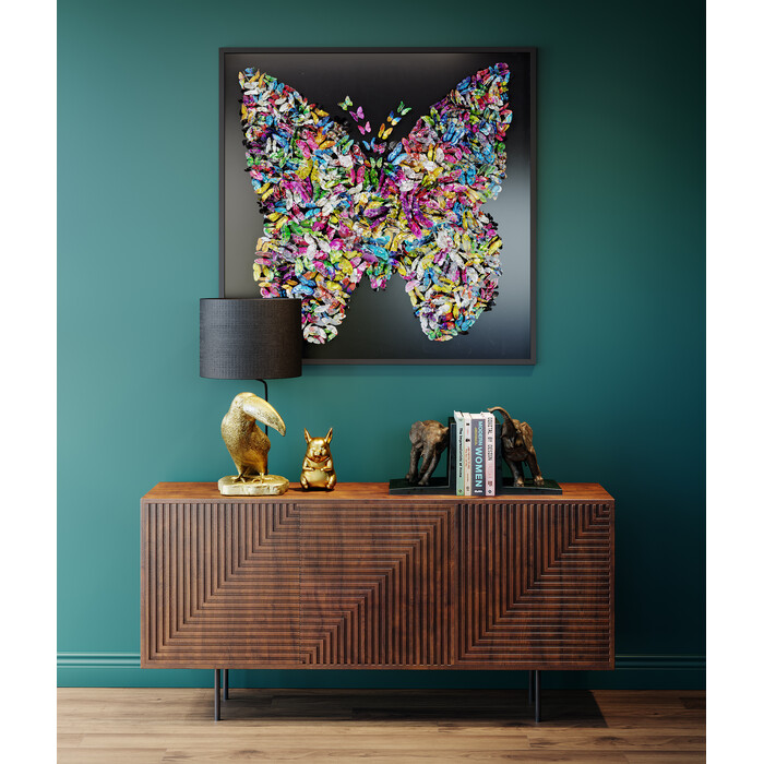 Cuadro Farfalla 120x120cm