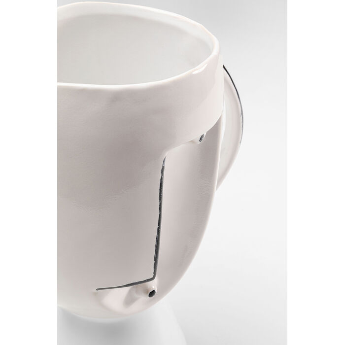 [51689] Vase Face Pot 30 - 3