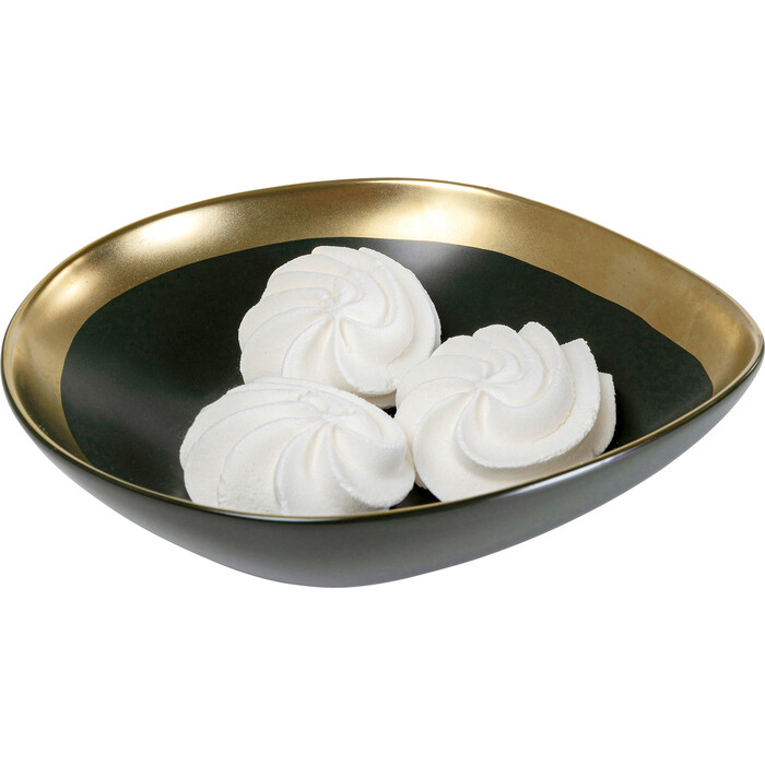 Plate Deep Vibrations Black Ø19cm