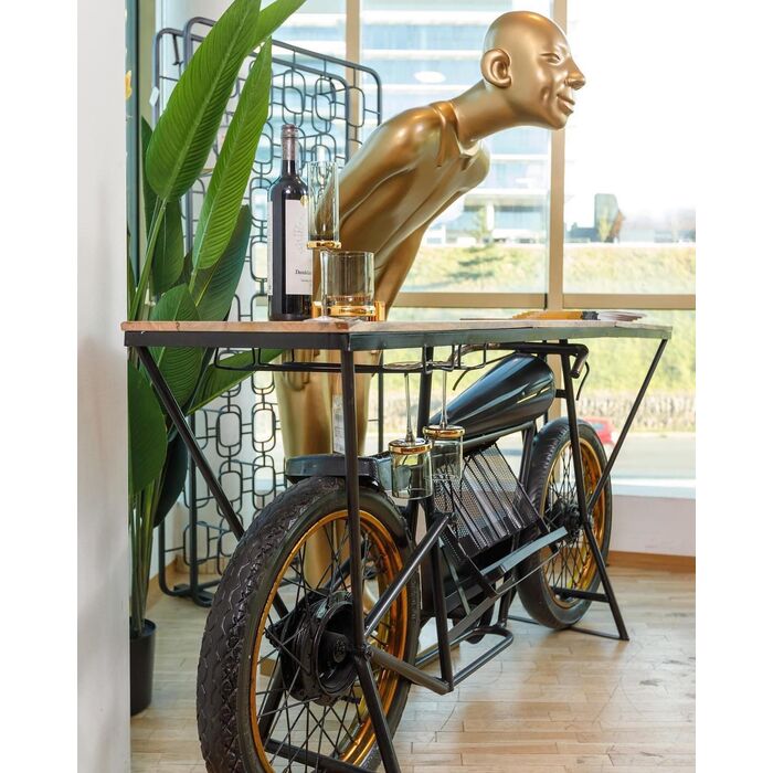 Deco Figurine Welcome Guest Gold XL 164cm