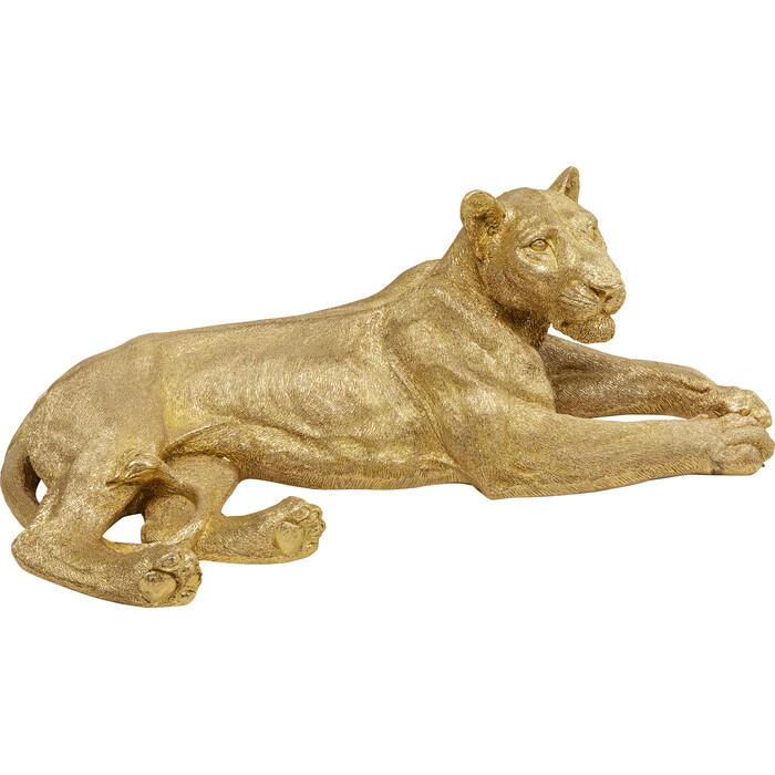 Deco Figurine Lion Gold 113cm