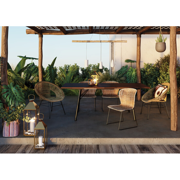 Farol Giardino oro (4/Set)