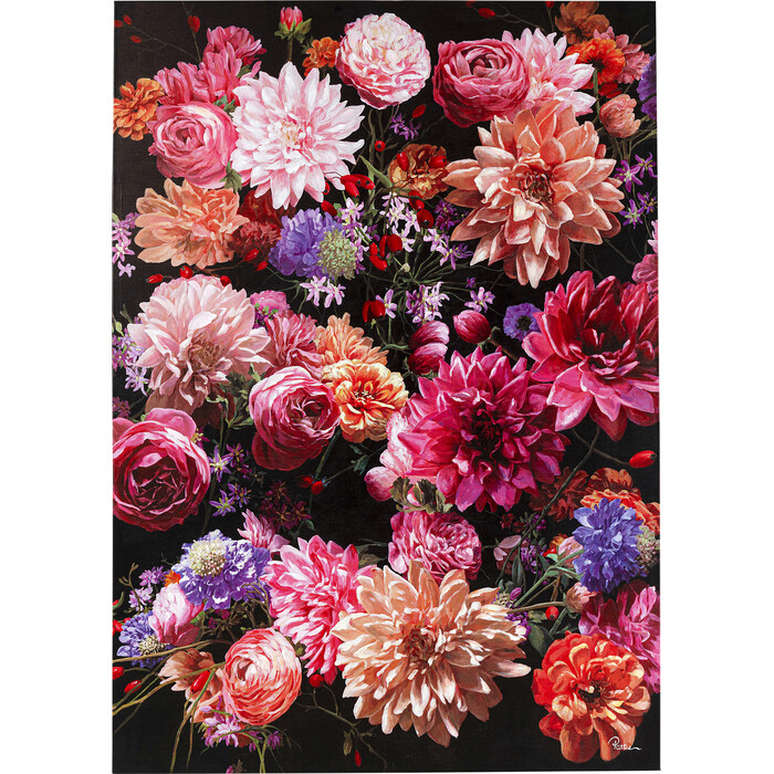 Cuadro Touched Flower Bouquet 140x200cm