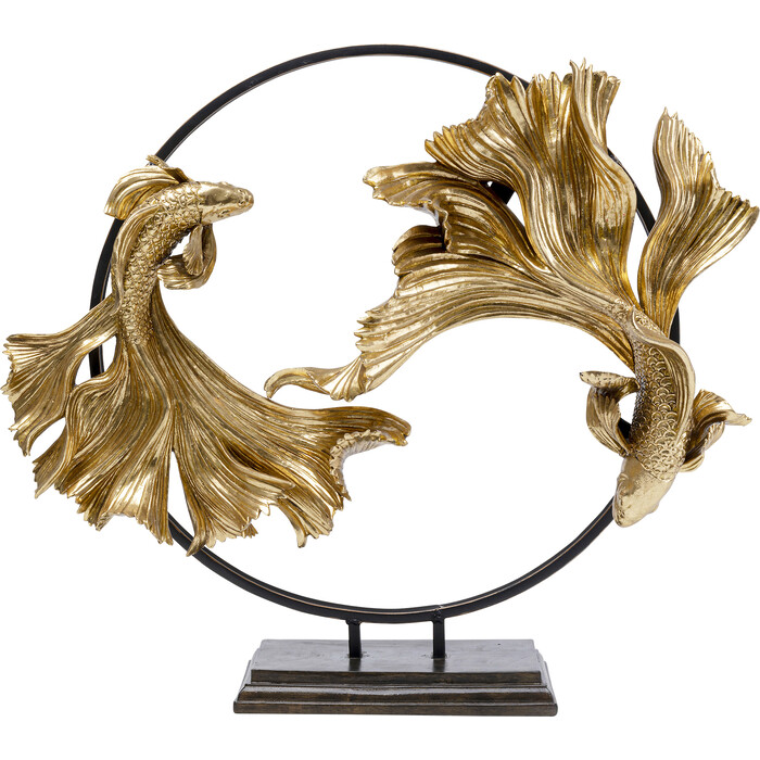 [51918] Objet décoratif Dancing Betta Fishes