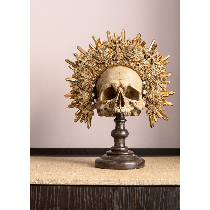 [51926] Deco Object King Skull 42cm - 2