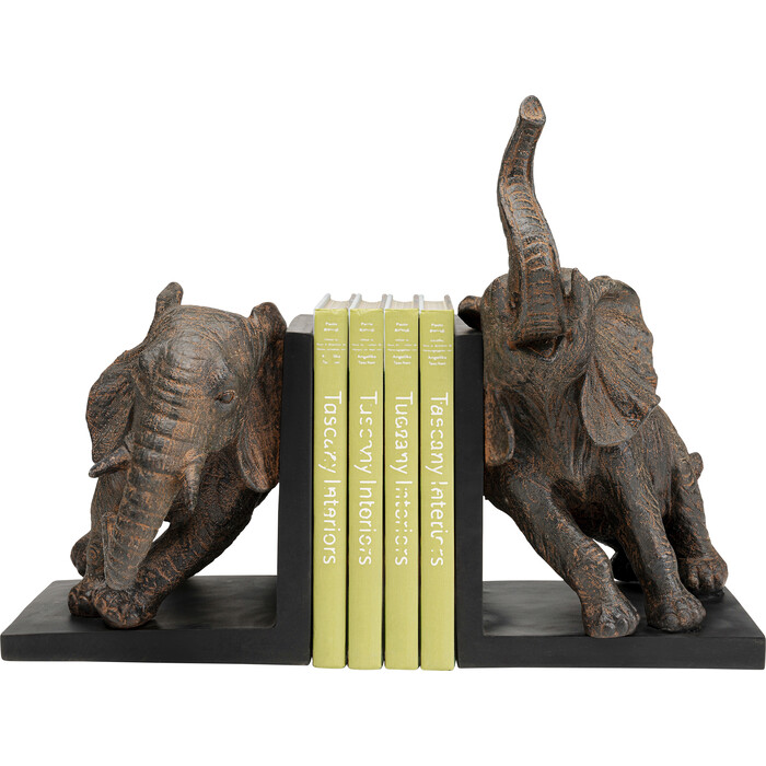 Bookend Elephants 25cm (2/Set)
