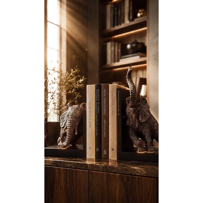 Bookend Elephants 42cm (2/Set)