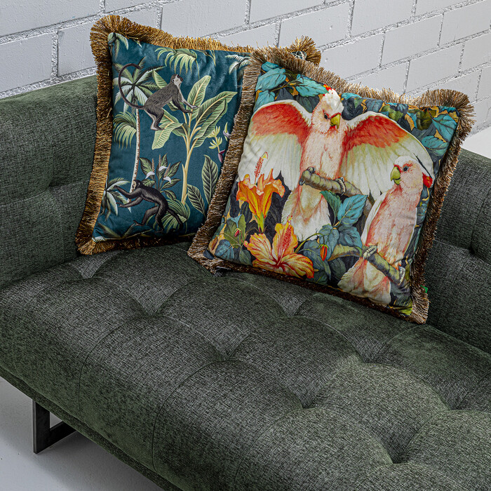 [51959] Coussin Parrots Life 45x45cm - 2
