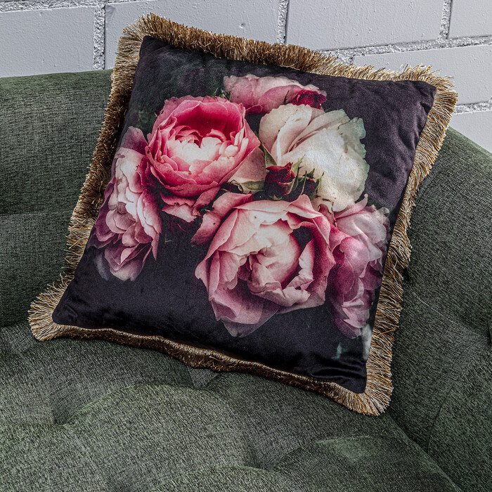 [51961] Coussin Blush Roses 45x45cm - 2