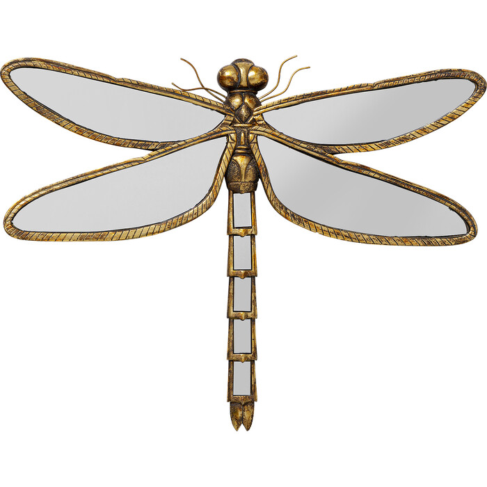 [51968] Objet mural Dragonfly Mirror 70x54cm