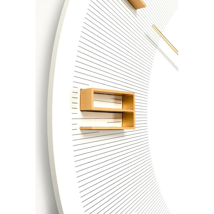 [52052] Wall Clock Leonardo White/Gold Ø49cm - 3