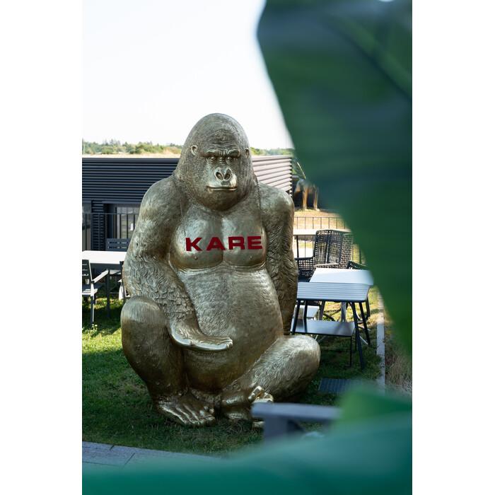 Deco Figurine Gorilla Gold XXL 249