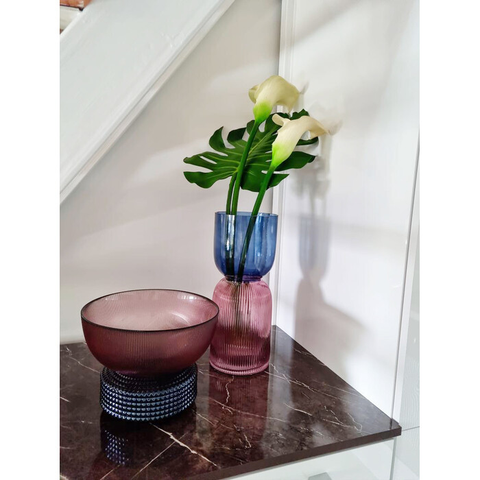 Vase Marvelous Duo Red bleu 21cm