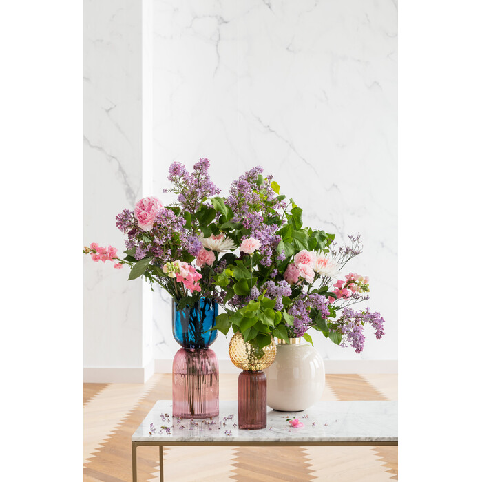 [52264] Vase Marvelous Duo bleu violet 40cm - 2