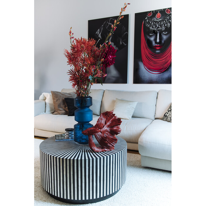 [52266] Vase Marvelous Duo bleu 36cm - 2