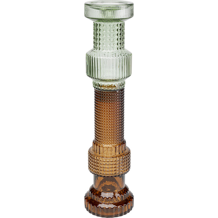 Candle Holder Marvelous Duo Green Brown 49cm