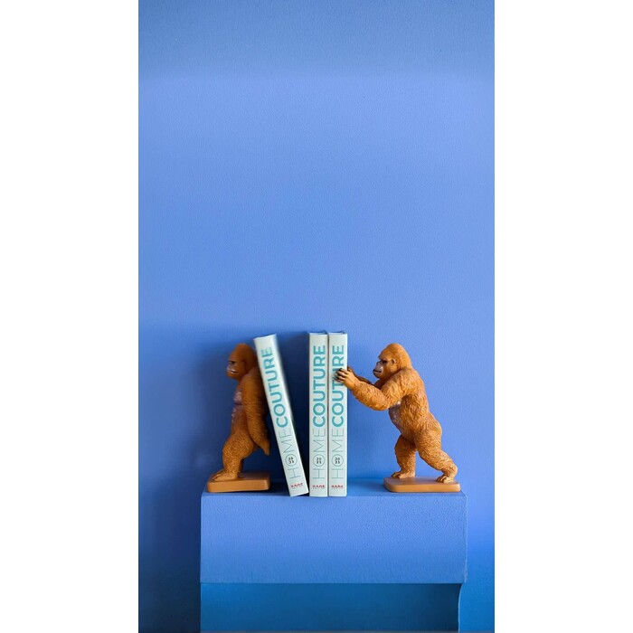 [52301] Serre-livres Gorilla orange (2/Set)