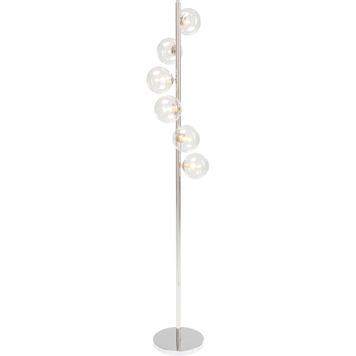 Floor Lamp Scal Balls Chrome 160cm