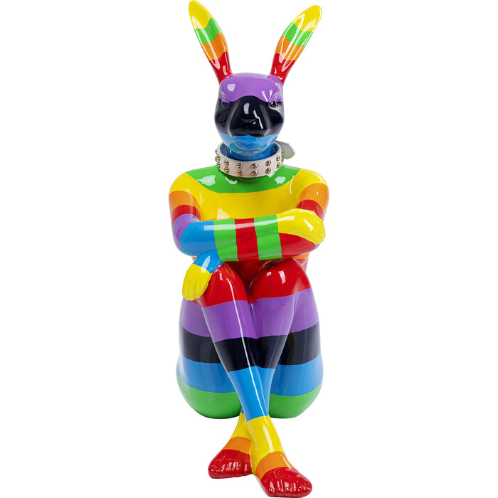 Figura deco Rabbit Gillie Rainbow 80
