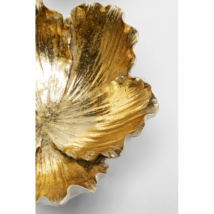 [52836] Coupe décorative Flower Bloom crème-doré Ø20cm - 3