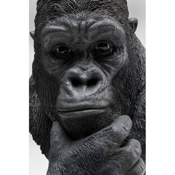 [52872] Deco Object Thinking Gorilla Head 49cm - 3