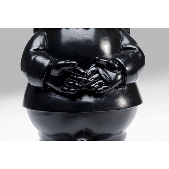 [52948] Figura deco Gnomo Standing negro oro 30cm - 4