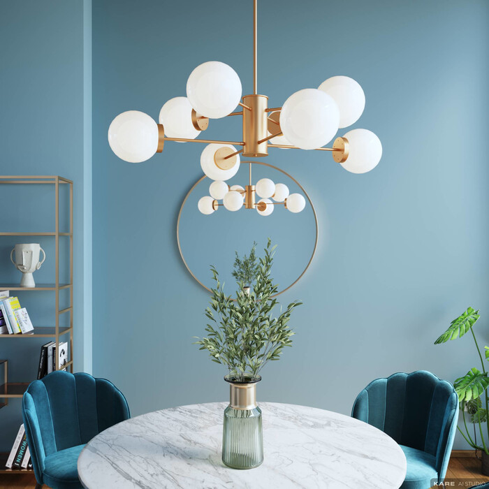 [52951] Lámpara Heavenly oro Ø98cm