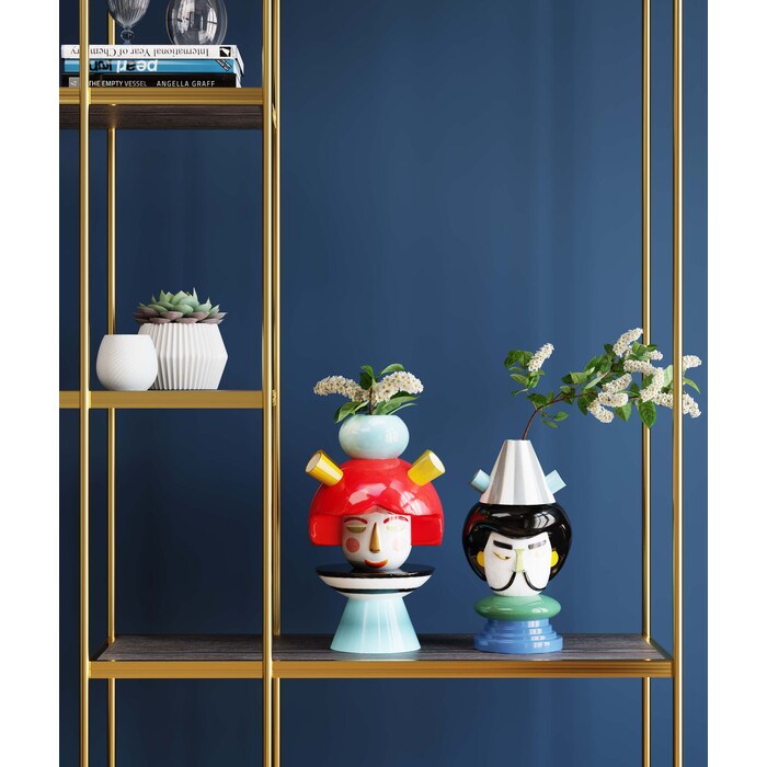 [52957] Deco Vase Puppet Girl 36cm - 2