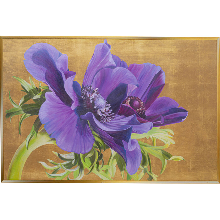 Cuadro enmarcado Violet 100x150cm