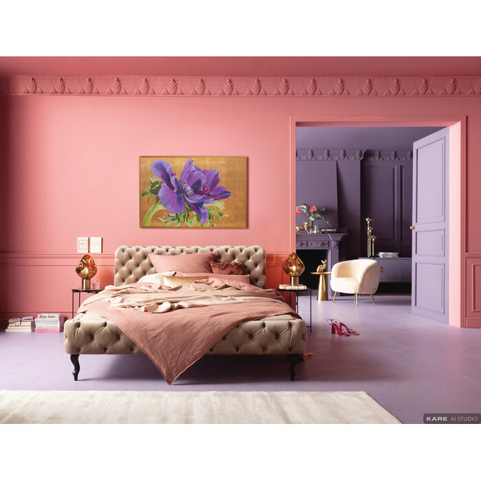 Gambar Berbingkai Violet 150x100cm
