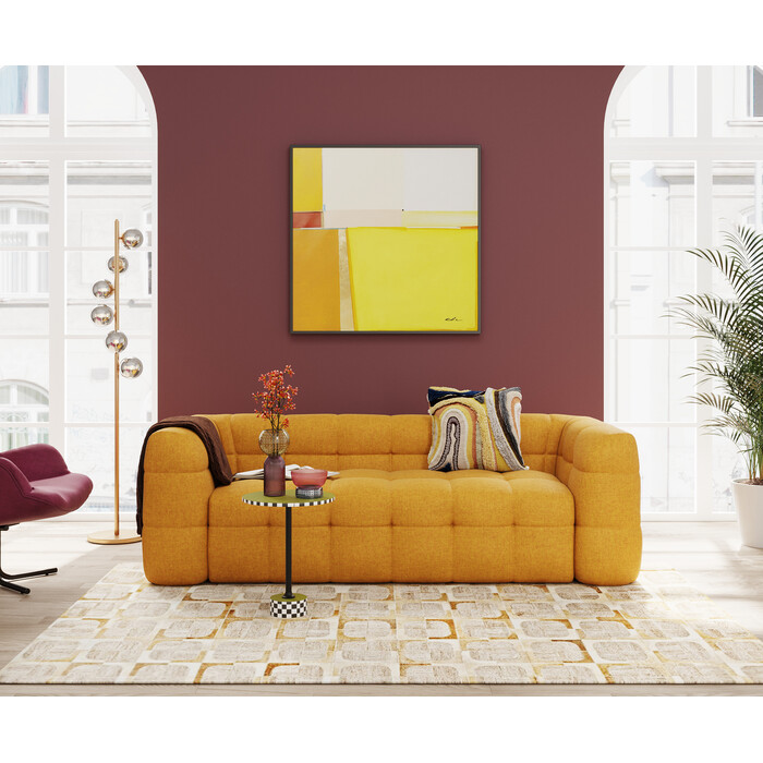 [53119] Coussin Lava marron 45x45cm - 2