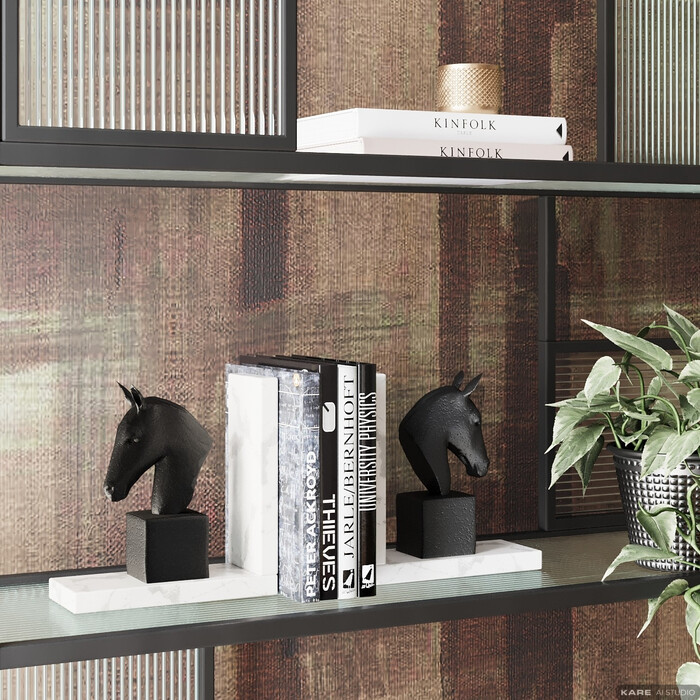 [53174] Bookend Horse (2/Set) - 1