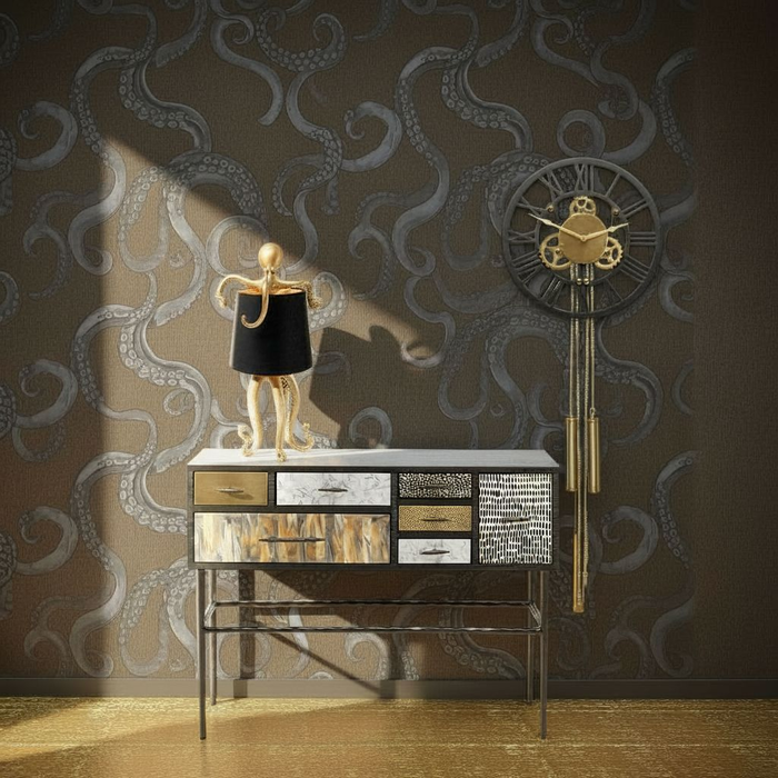 [53300] Horloge murale Clockwork 126x46cm - 2