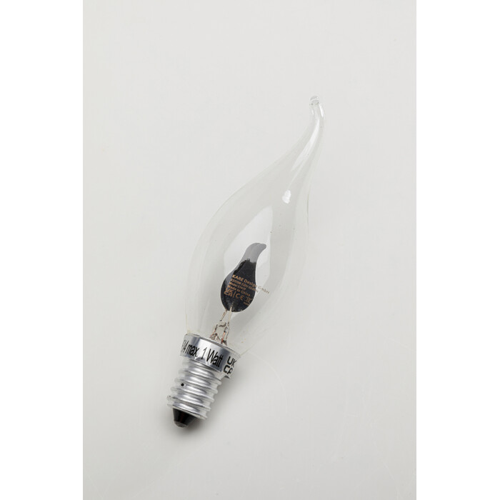 Bulb with Candle Effect LED (6/Set)