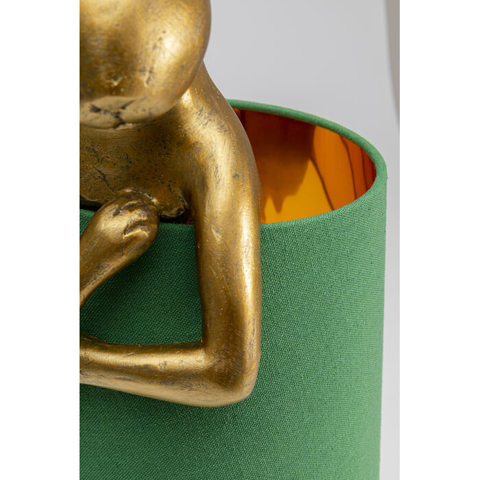 [53471] Lámpara mesa Animal Rabbit oro/verde 68cm - 4
