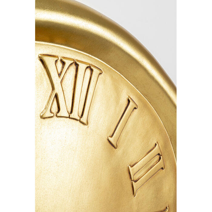 [53519] Wall Clock Big Drop Gold 92x127cm - 3