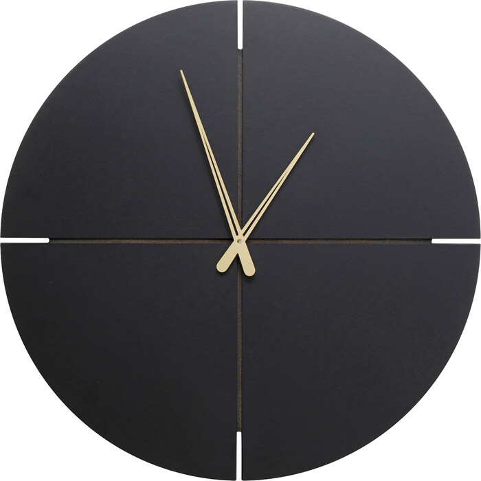 Ceas de Perete Andrea Black Ø60cm