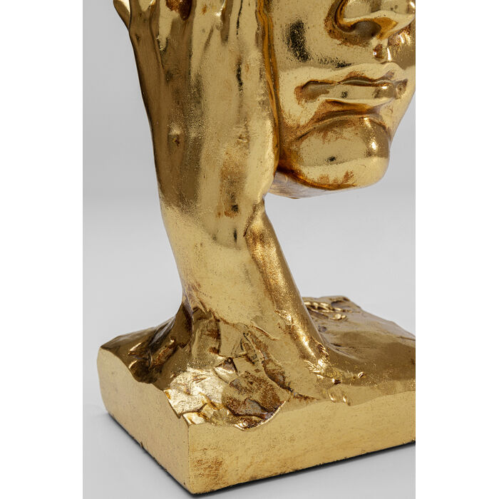 [53685] Objet décoratif In my Mind doré 30cm - 4